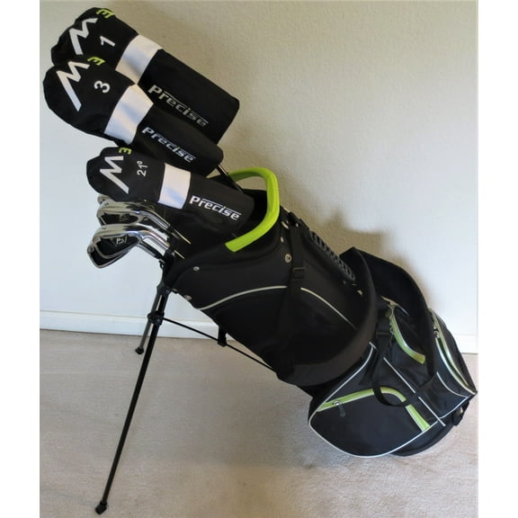 Tall Mens Complete Golf Set Clubs Fits Men 6'0"- 6'6" Tall Driver, Fairway Wood, Hybrid, Irons, Putter, Stand Bag