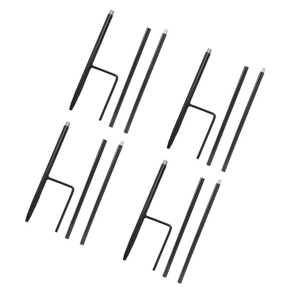 Tall Metal Garden Poles For Hanging Plant Bird Feeders Rustproof Weatherproof