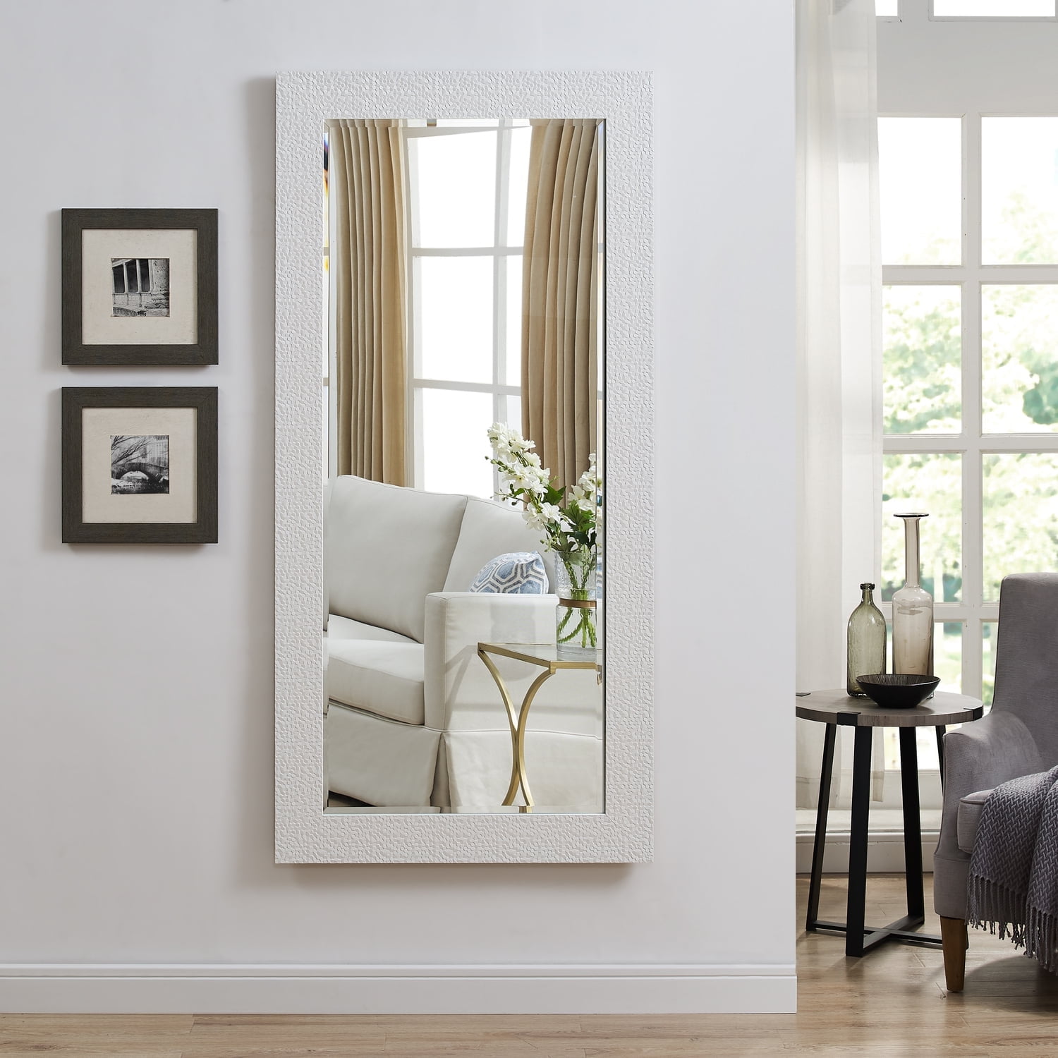 Tall Mirror, Mosaic Style Floor Mirror, Full length Mirrors for Wall ...