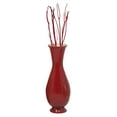 thumbnail image 1 of Tall Modern 11.8 in Dia Decorative Floor Vase: Handmade, Natural Bamboo Finish, Contemporary Home Décor, Handcrafted Bamboo, Elegant Interior Design, Bamboo Craftsmanship, Small, 1 of 6