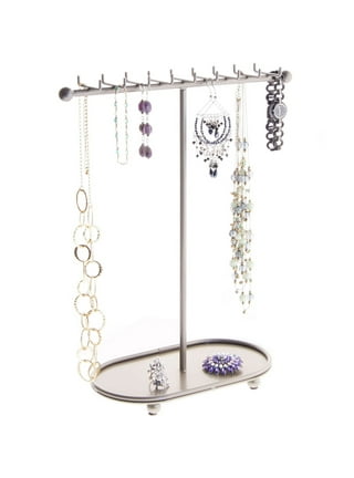 Large Long Hoop Dangle Earring Holder Organizer Jewelry Display Stand, Laela