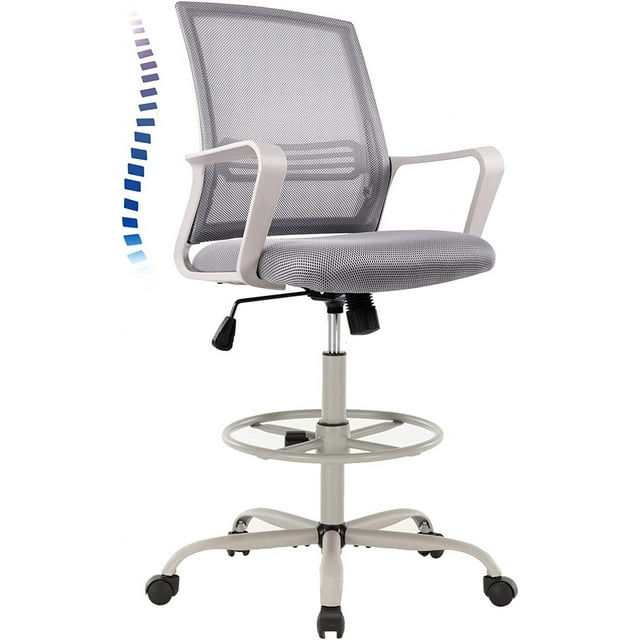 Tall Office Chair, Drafting Chair, Counter Height Office Chairs, High 