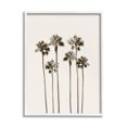 thumbnail image 1 of Tall Palm Trees Looming Landscape Graphic Art White Framed Art Print Wall Art, 1 of 7