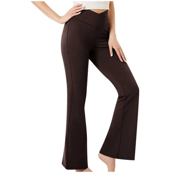 Tall Pants for Women ,Owordtank Slim Leg Solid Color Workout Pants