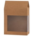 thumbnail image 1 of Tall Paper Boxes With Window Kraft Paper 8X5.5X2.5 Gift Boxes 16 Pack, 1 of 3