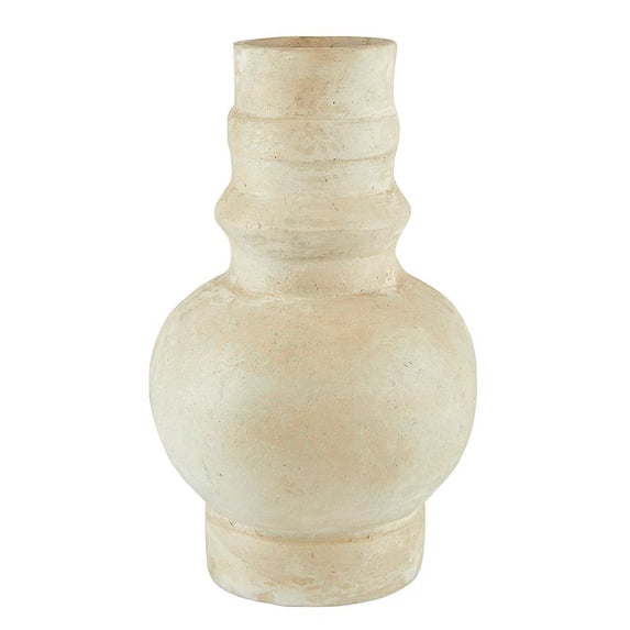 Tall Paper Mache Vase