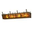 thumbnail image 1 of Meyda Tiffany 153968 Tall Pines 4 Light 7" Tall Wall Sconce - Copper, 1 of 7