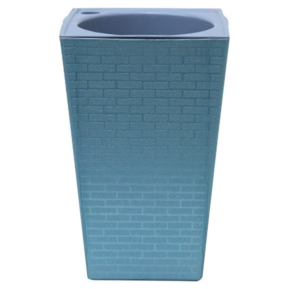 Tall Planter, Modern Plantser With Drainage Holes Indoor And Outdoor Plantss Plantser, with Water Level Monitor, Flower Pot For Home Office Front Porch Decks