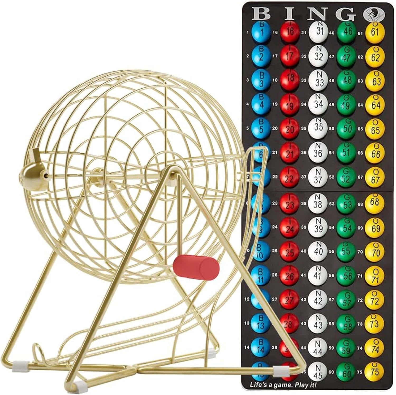 bingo商品 Regal Games Deluxe Bingo Cage Game Set for Large Group