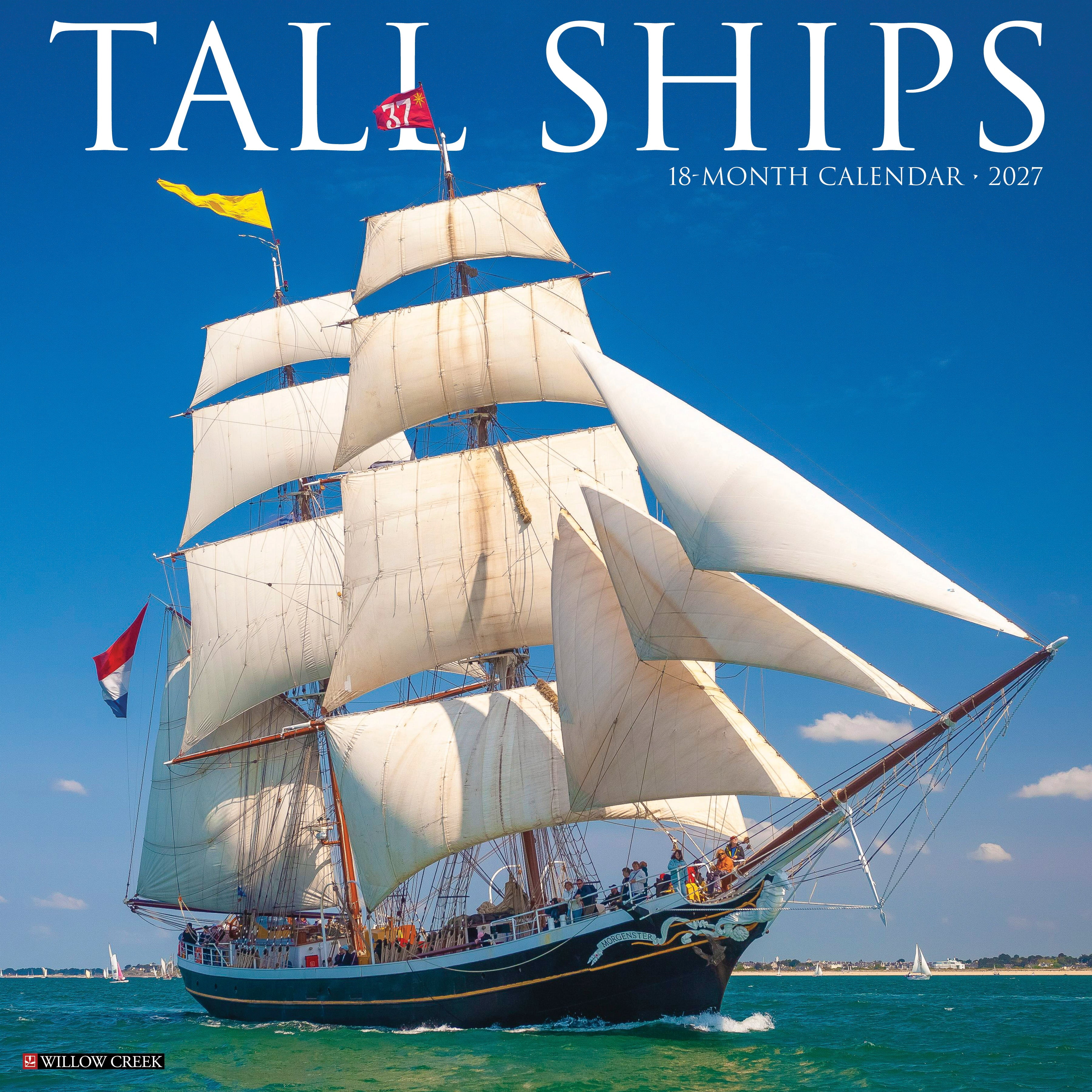 Willow Creek Press, Tall Ships 2027 Wall Calendar