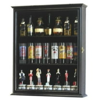 Tall Shot Glass, Shooter Display Case Cabinet