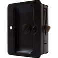 thumbnail image 1 of Tall Square Pocket Door Lock, Privacy (Bed/Bath) Latch, Vintage Bronze by Stone Harbor Hardware, 1 of 2