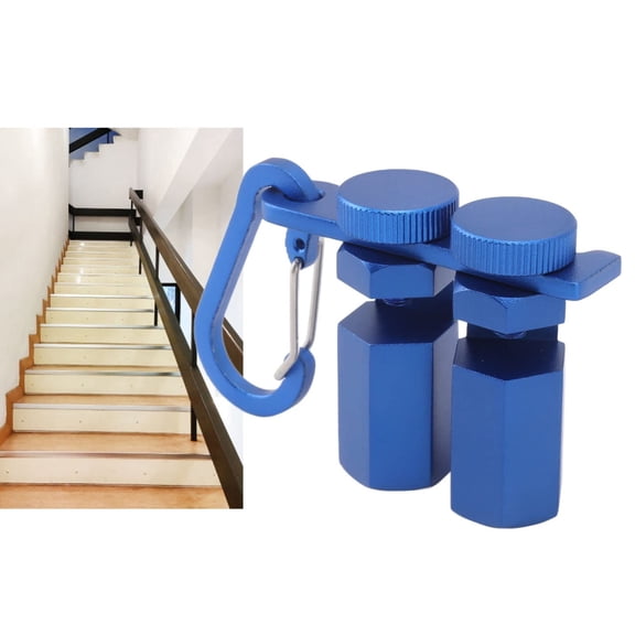 Tall Stair Gauges for Framing Square, Anti-Wobble Design, Adjustable Knobs, Stair Stringer Layout Knobs Tool for Carpentry Stair and Rafter Gauge Clamps, Circular Saw