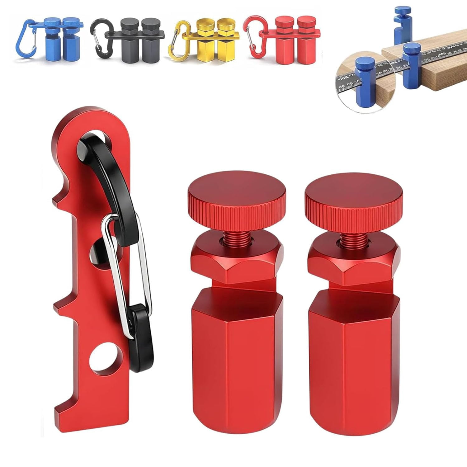 Stable Lock Tall Stair Gauges for Framing Square, Hexagonal Stable Lock with Holder ...