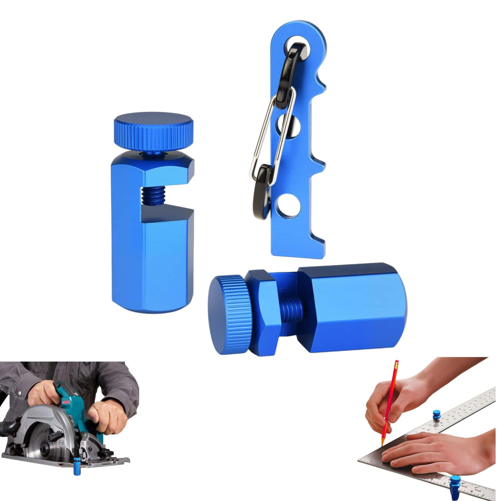 Stable Lock Tall Stair Gauges for Framing Square–Hexagonal Stable Lock with Holder ...