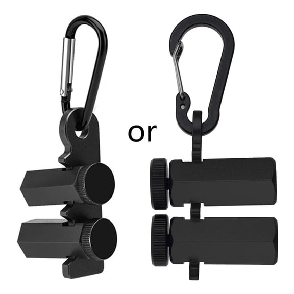 Tall Stair Gauges for Framing Square with Carabiner Stair Guages Knobs Tool for Circular Stair Stringer Layout