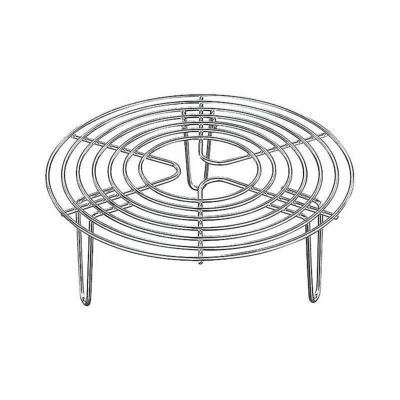 Tall Steam Rack Stand Heavy Duty Stainless Steel Multifunction Basket