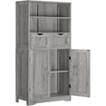 Tall Storage with 2 Drawers & Adjustable Shelves, Bathroom