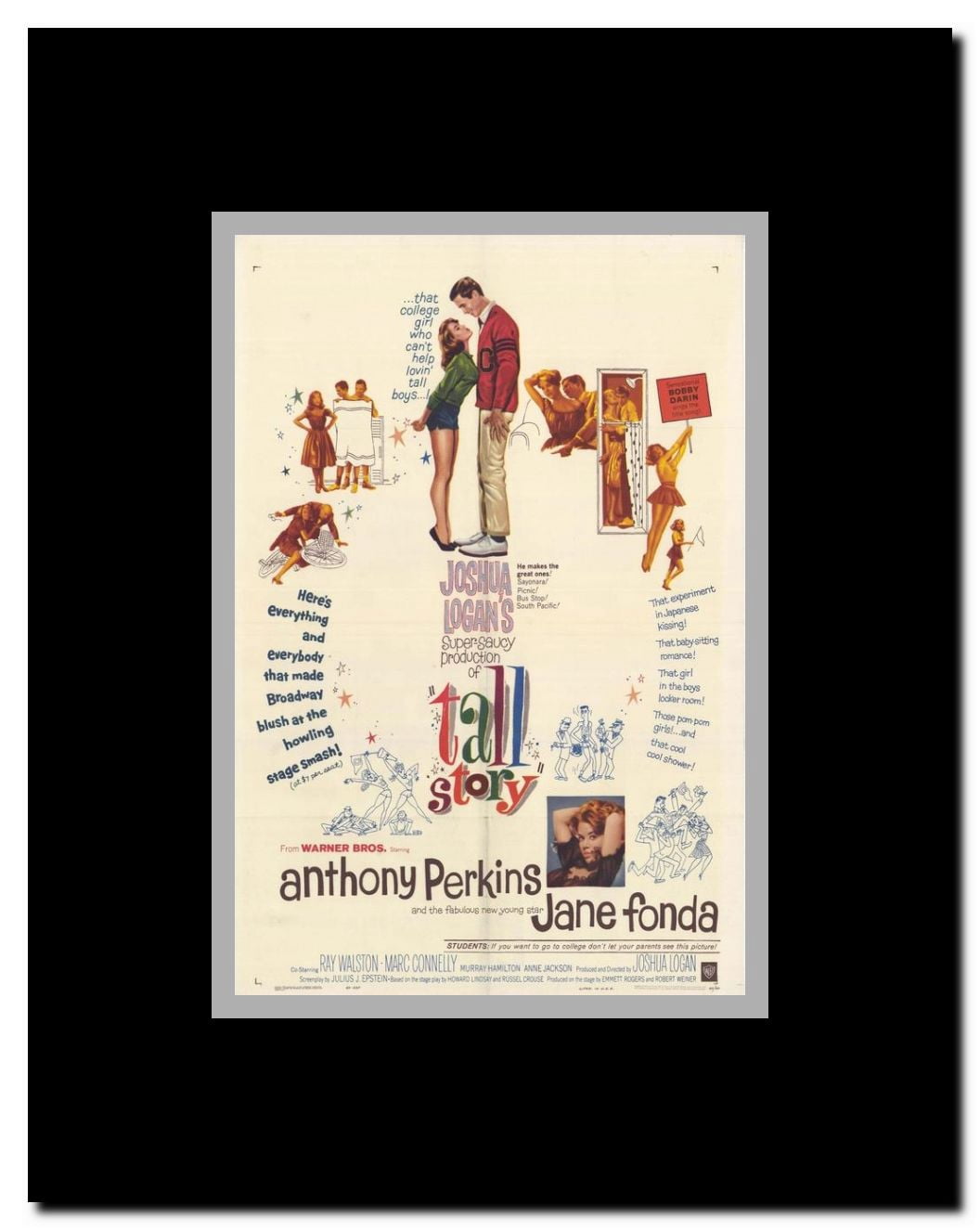 Tall Story Framed Movie Poster