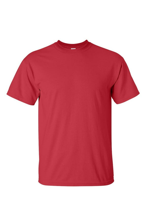Tall T-Shirt - 2000T Red T shirts XLT T Shirts for Men 2XLT 3XLT Big & Tall T Shirts Tall Mens Shirts Big & Tall T Shirts Big and Tall T Shirt for Men Tall Sizes Gildan Ultra Cotton