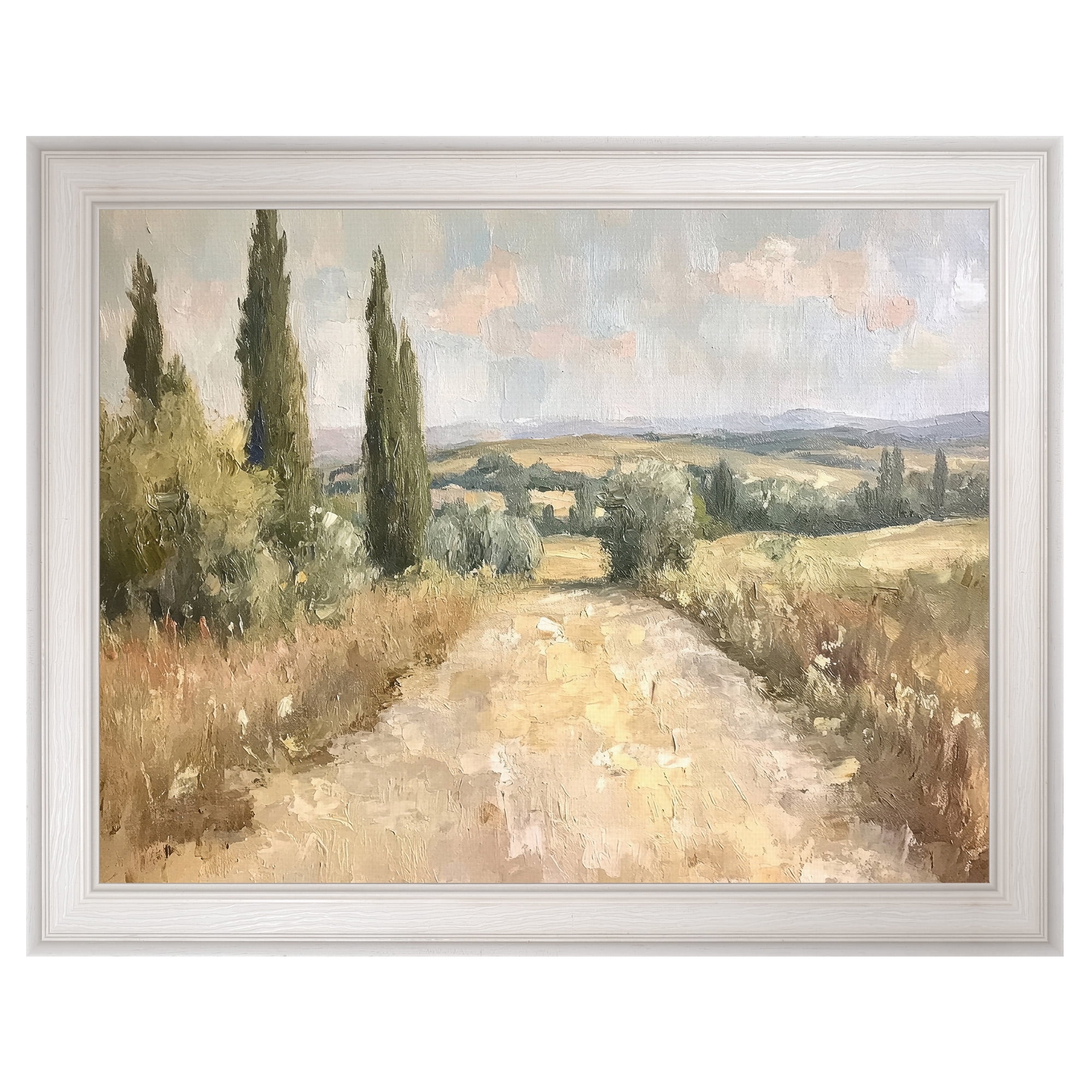 Tall Trees Framed Canvas