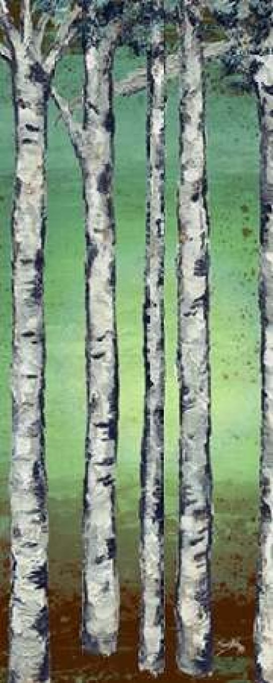 Tall Trees II Canvas Art - Elizabeth Medley (10 x 20)