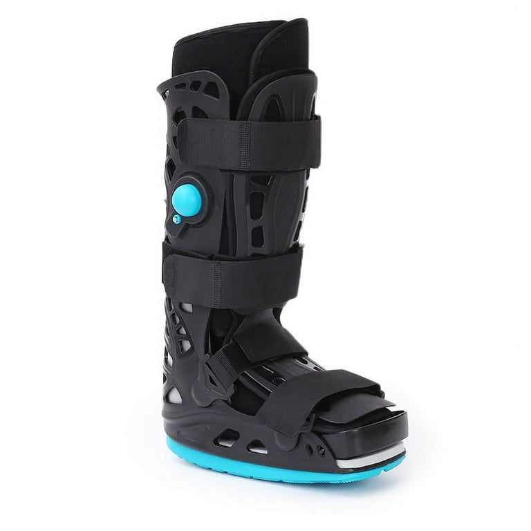 Tall Walker Fracture Boot Inflatable Walking Boot Air Cam Walker Brace Orthopaedic Boot for Sprained Ankle Foot Pain Recovery Calf Fracture Broken