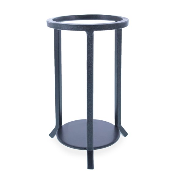 Tall Wrought Iron Large Egg or Sphere Stand Display Holder 4.5 Inches
