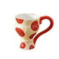 thumbnail image 1 of Tall coffee cup, ceramic coffee cup, coffee cup for home, 300ML porcelain cup with handle, tea cup, for office cup breakfast, afternoon tea, multifunctional cup, 1 of 5