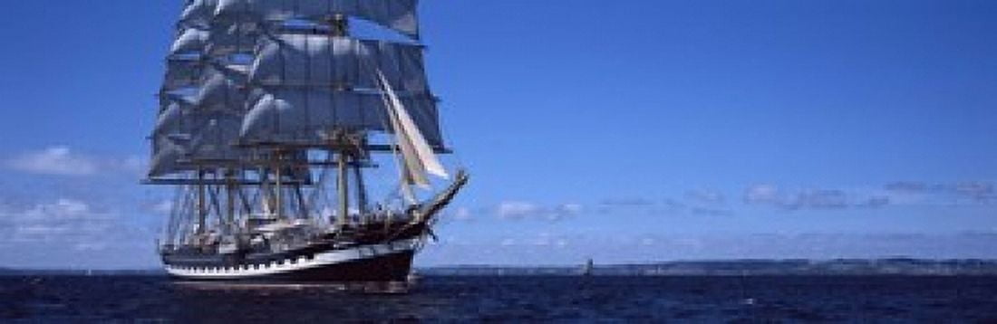 Tall ships race in the ocean Baie De Douarnenez Finistere Brittany France Canvas Art - Panoramic Images (18 x 6)