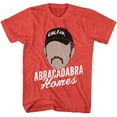 thumbnail image 1 of Talladega Nights - Abracadabra Homes - American Classics Heather Adult Short Sleeve T-Shirt, 1 of 2