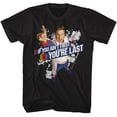 thumbnail image 1 of Talladega Nights - Aint First - Black Front Print Short Sleeve Adult T-Shirt, 1 of 2