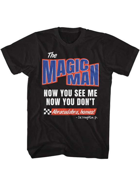 Talladega Nights Magic Man Black T-Shirt