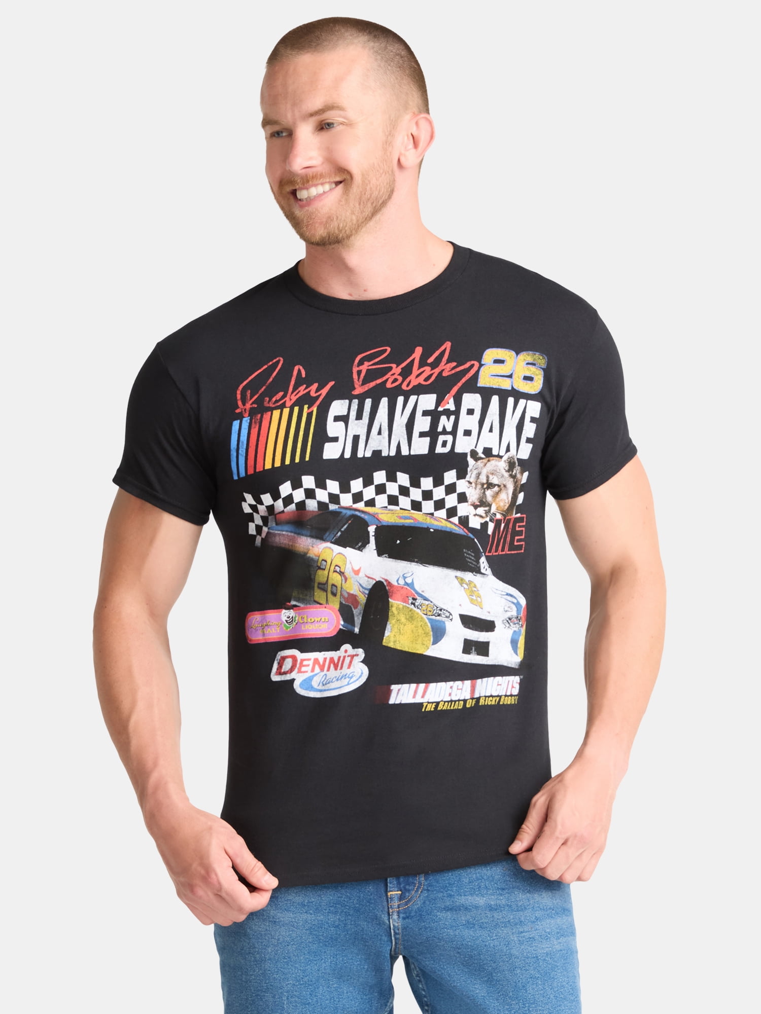 Talladega Nights Men's and Big Men's Graphic Tee, Sizes S-3XL