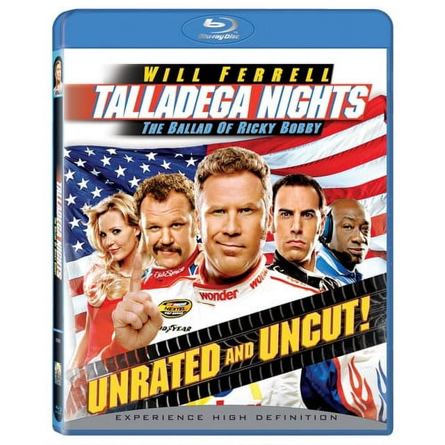 Talladega Nights: The Ballad of Ricky Bobby (Unrated) (Blu-ray), Sony Pictures, Action & Adventure