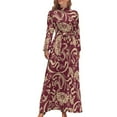 thumbnail image 1 of Tallahassee - Floral Long Dress Clothing luxury women's party dress evening prom, 1 of 4