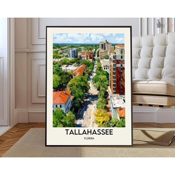 Tallahassee Florida Poster Unframed Paper Print