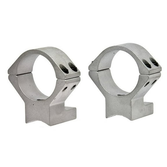 Talley 1-Piece Med Base & Extension Ring Sav Mod 12 Accu Trigger Silver