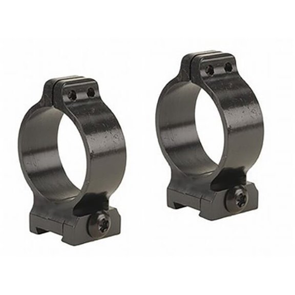 Talley Steel 1" Screw Lock Detachable Medium Scope Rings, Quick Detach, 1" Tube Diameter, Durable Steel Construction (200004)
