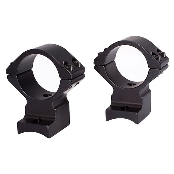 Talley Lightweight 2-Piece Scope Mount 30mm Rings Extended Weatherby Accumark, Magnum, Mark V 9 Lug Matte Black Medium