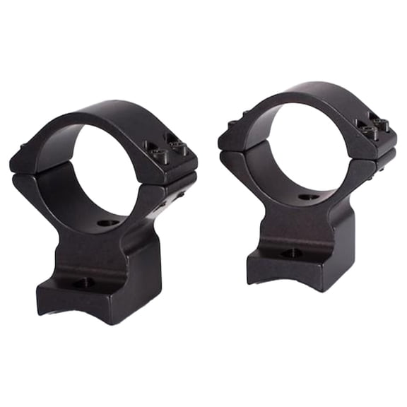 Talley 30mm Expedition Medium Scope Rings, Precision Machined Lightweight Mounting Solution, Durable Black Finish (740744)