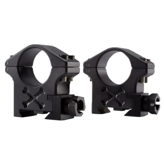 Talley 30mm Rifle Scope Rings Black Armor High