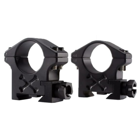 Talley 30mm Rifle Scope Rings Black Armor Low
