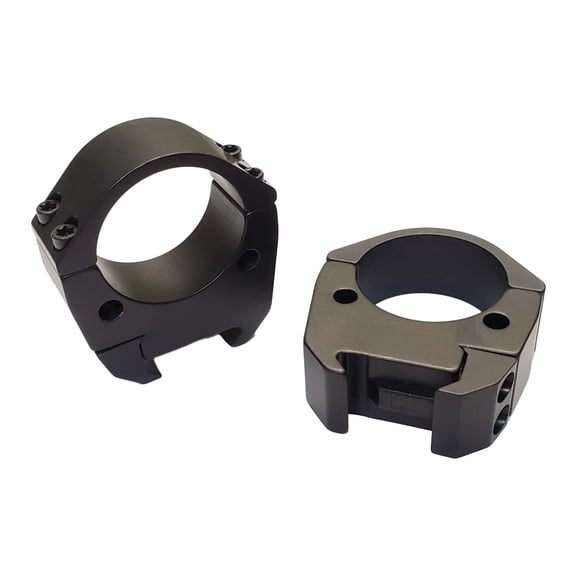 Talley 35mm Modern Sporting Scope Rings High Profile with Anti Cant Indicator, Black Anodized Aircraft Aluminum, pick Mount (TMS35AH)
