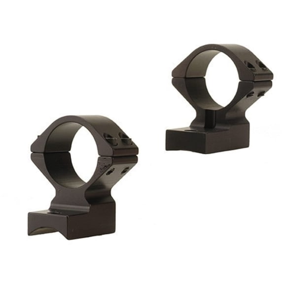 Talley 940706 Rings and Base Set For Weatherby Lightweight 1" Medium Black Matte Finish