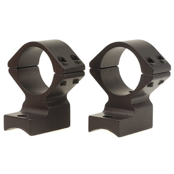 Talley 950725 Ring/Base Combo High 2-Piece Base/Rings For Savage A17 Black Matte Anodized Finish 1" Diameter