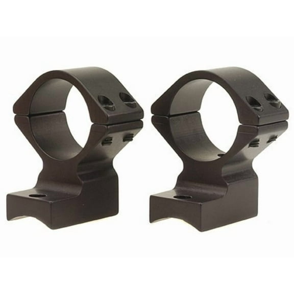 Talley 950725 Ring/Base Combo High 2-Piece Base/Rings For Savage A17 Black Matte Anodized Finish 1" Diameter