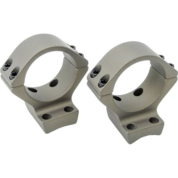 Talley Lightweight 2-Piece Scope Mounts with Integral 30mm Rings Browning X-Bolt Smoked Bronze Medium