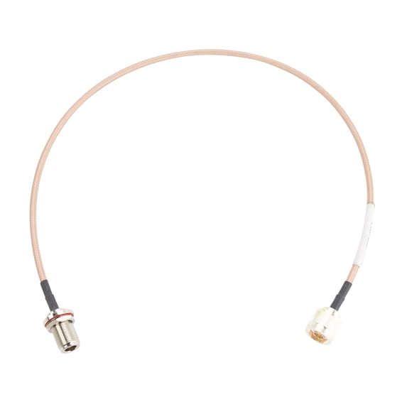 Talley CXTA42BS-2 RG142 Cable Assy, Mil-Spec, Shld Coax N-Male, N-Female, 24"