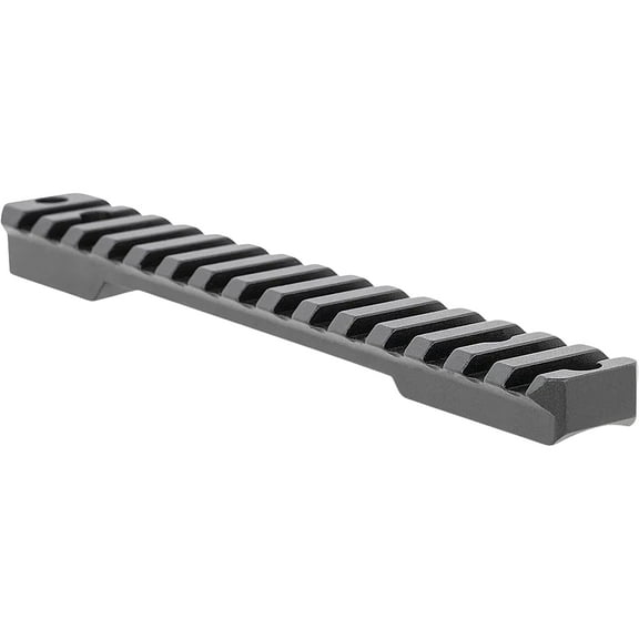 Talley Fierce Rival Rifle Short Action Picatinny Aircraft Aluminum Rail, 5.4 in Length, 20 MOA, Hard-Coat Anodizing, Black